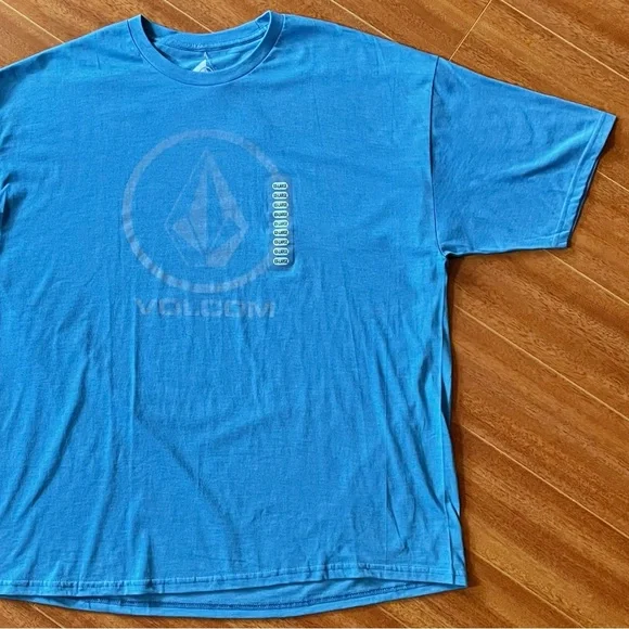 Volcom Blue Logo Tee - Size XXL - Picture 7 of 7